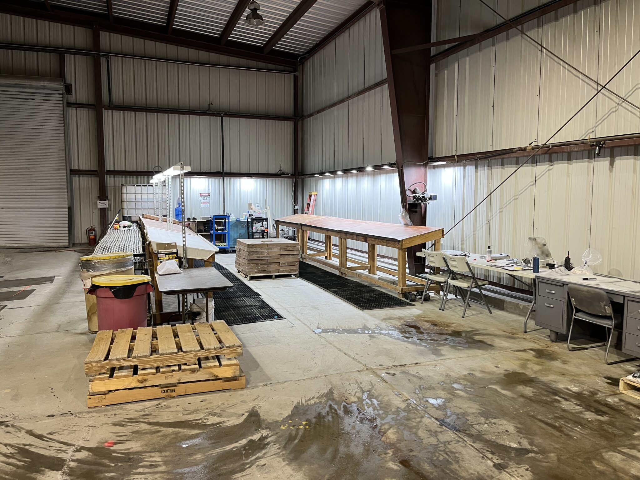 Scorpio Gold core logging facility at Manhattan
